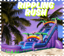 Rippling Rush 22' H Slide w/pool (Wet/Dry)